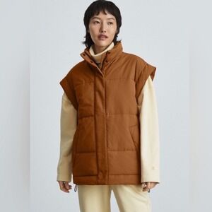 Everlane The ReNew Vest Orange Medium